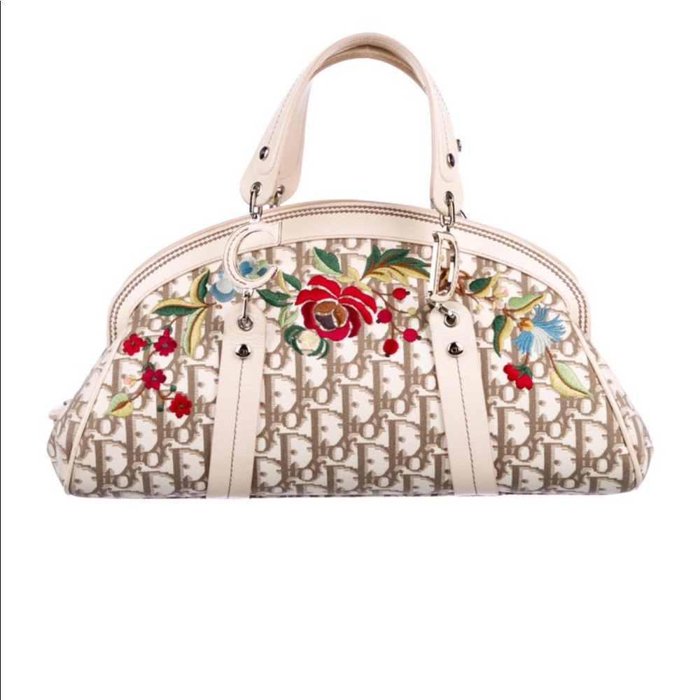 💕RARE TRENDY AUTH💕 Dior Oblique Diorissimo Bag